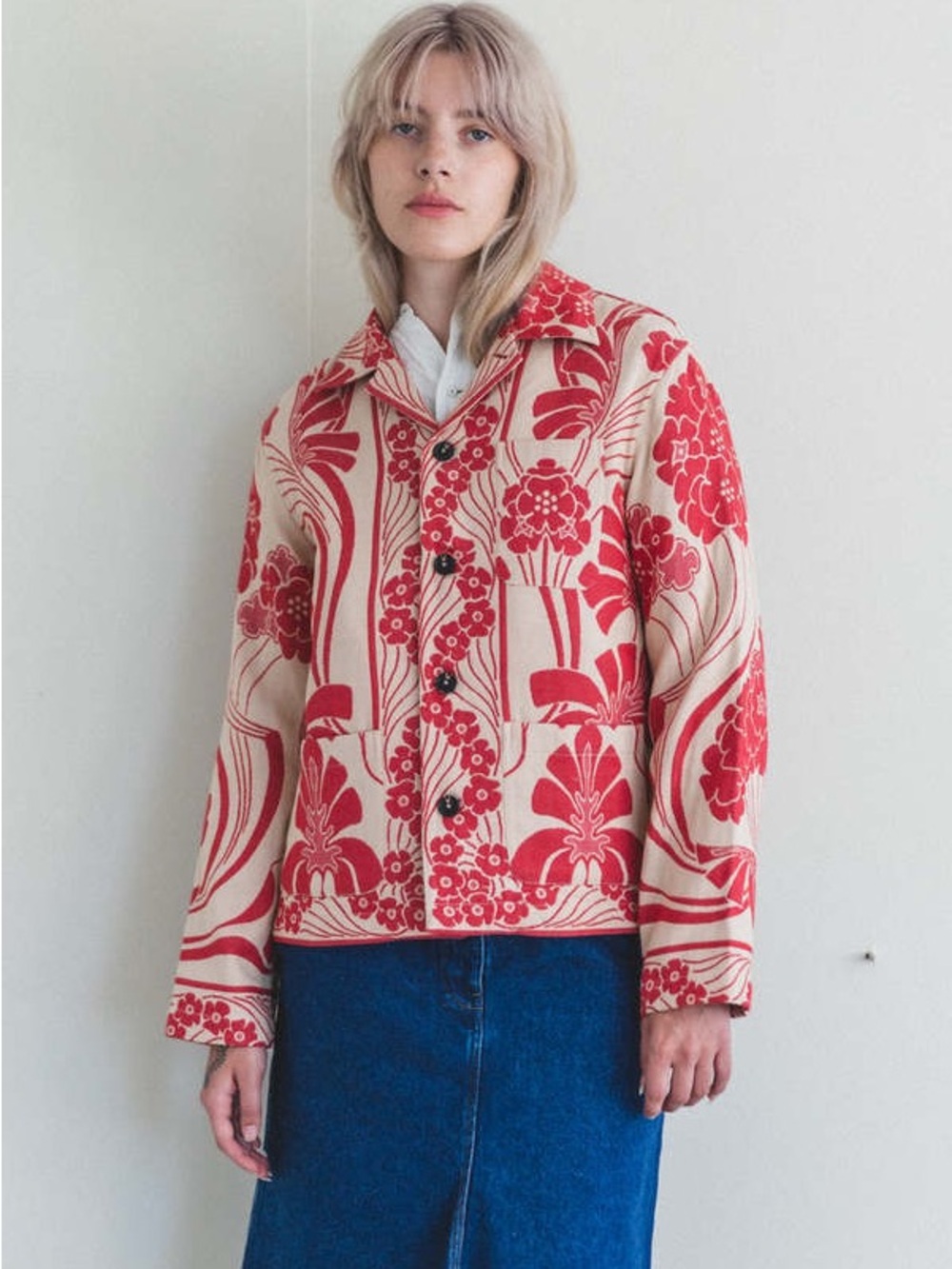 Bode Nouveau Monstera Overshirt